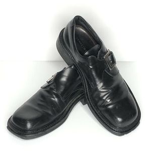 Kenneth Cole New York Mens Sz 10 Black Dress Shoes